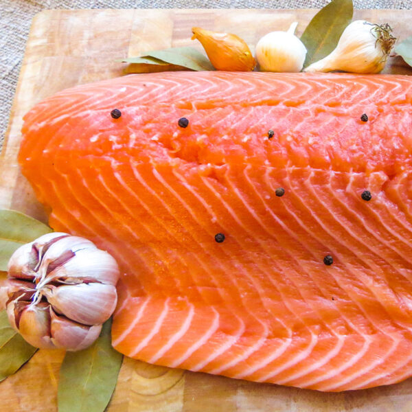 Norwegian Salmon Center Cut Individually vacuum sealed.