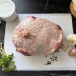 Fresh Leg of lamb uncooked and wrapped from Personal Gourmet Philadelphia